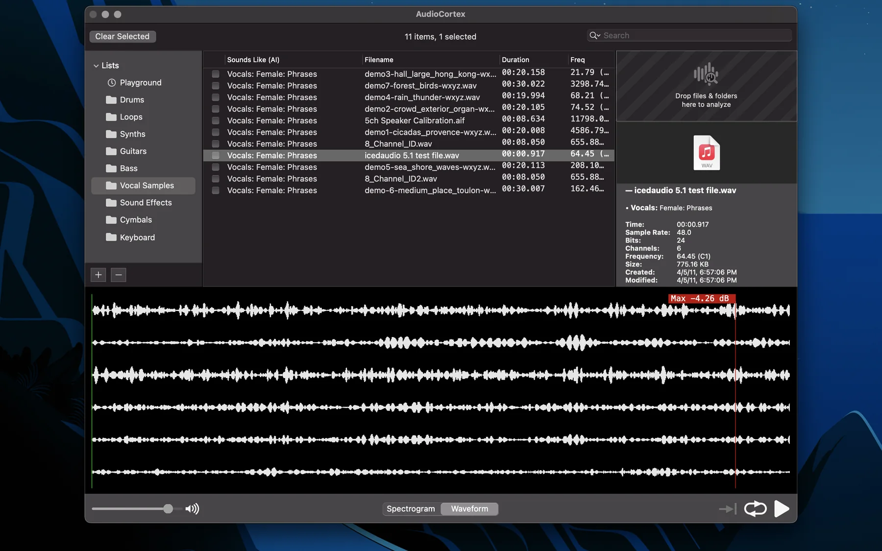 AudioFinder multichannel hero